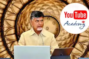 Chandrababu Naidu Engages in Discussions to Launch YouTube Academy in Andhra Pradesh