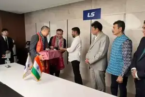 Chief Minister Revanth Reddy Holds Meeting with LS Group in South Korea