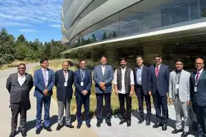 Chief Minister Revanth Reddy Visits Apple Headquarters in California