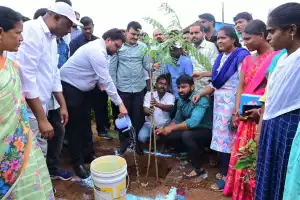 Chief Secretary Dr. Sharath Launches District-Wide Clean and Green Mission for Tribal Welfare