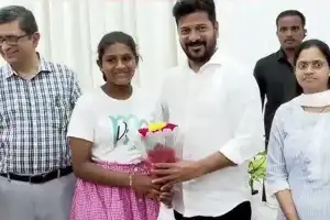 Children Celebrate Rakhi with CM Revanth Reddy Following Recovery from Hearing Loss