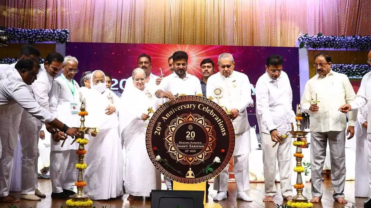 CM Revanth: Brahmakumaris are Mentors to the State Government