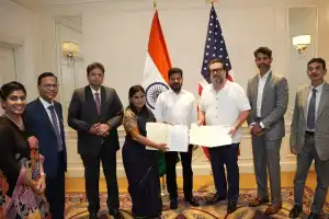 CM Revanth’s US Visit Secures $5 Million Investment for Hyderabad’s We Hub