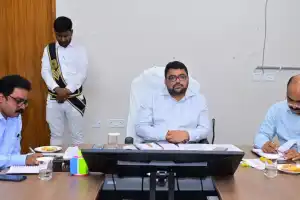 Collector Badavath Santosh Establishes Control Room at the Collectorate