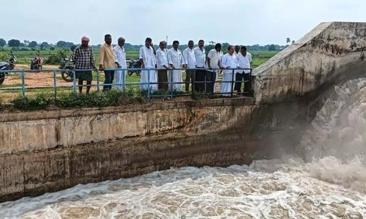 Congress Delivers on Promise: Tummilla Lift Irrigation Project Launched to Aid Gadwal Farmers