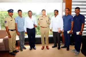 Cyberabad Police Commissioner Commends Staff for Outstanding Performance