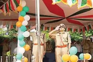 Cyberabad Police Commissionerate Commemorates Independence Day