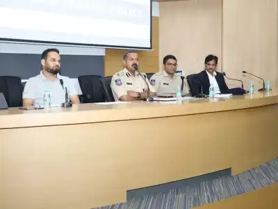 Cyberabad Traffic Police and SCSC Hold Review Meeting with IT & ITES Company Security and Admin Heads