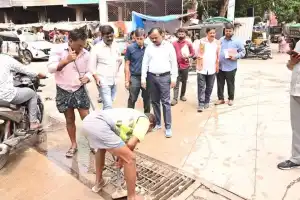 Dana Kishore Conducts Surprise Inspections, Orders Officials to Initiate Repair Works