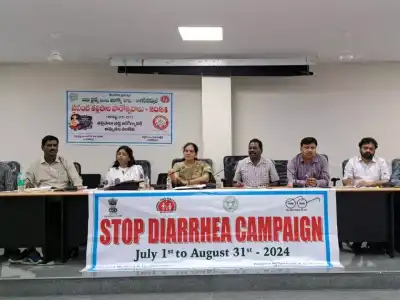 DMHO Swarajyalakshmi Launches Campaign to Combat Diarrheal Diseases