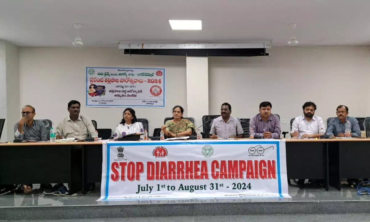 DMHO Swarajyalakshmi Launches Campaign to Combat Diarrheal Diseases