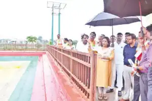 Ganesh Immersion: Mayor Conducts Inspections of Lakes and Ponds in Kukatpally