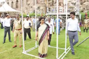 Golconda Fort Transforms for Vibrant Independence Day Cultural Celebration