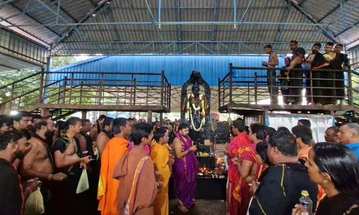 Grand Special Abhishekam and Poojas Performed for Shani Dev with Grandeur