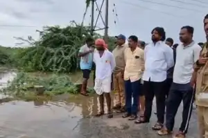 Heavy Rains Hit Alampur Constituency in Jogulamba Gadwal District
