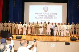 Hyderabad Police Commissioner Holds Meeting with Central Peace and Welfare Committee on Ganesh Chaturthi Preparations