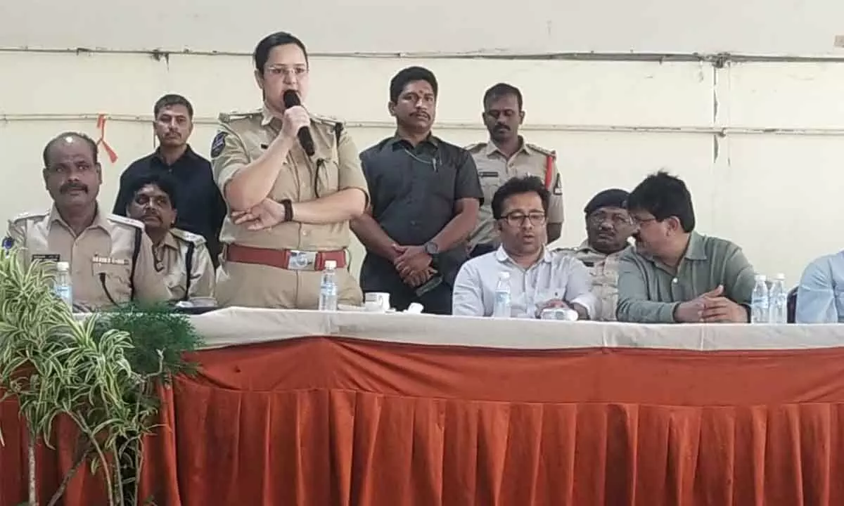 Hyderabad South Zone Deputy Commissioner of Police Engages with Peace Committee Ahead of Ganesh Chaturthi
