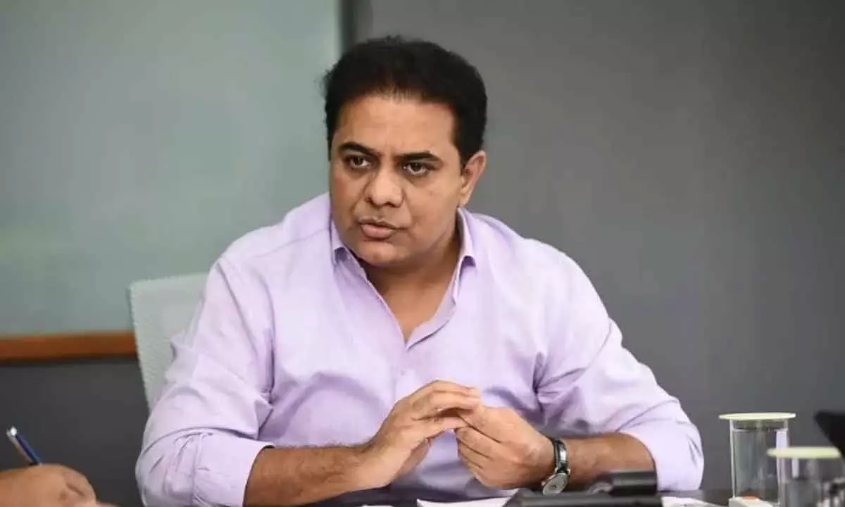 KTR Expresses Outrage Over Police Brutality Against Dalit Woman