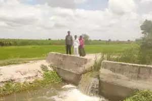 Leaders from BRS, BJP, and Loksatta Party Join Forces for Visit to Bingi Doddi Cheruvu