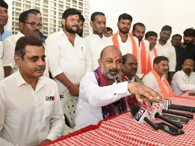 Major Land Fraud Looms Behind Fourth City Proposal: Minister of State (Home) Bandi Sanjay