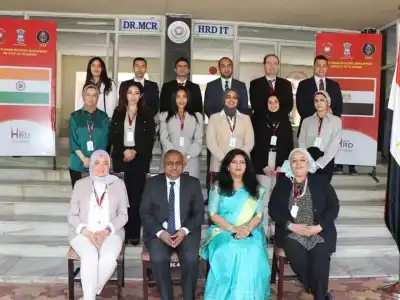MCR HRD Launches Course on Foreign Trade and Investment for Egyptian Delegation