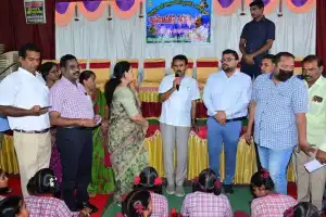 Minister Jupally Stresses the Importance of Quality Education and Nutritious Meals for KGBV Students