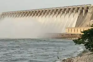 Nagarjuna Sagar Dam Overflows as 22 Gates Opened
