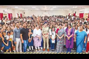 North Zone DCP Conducts Online Safety Awareness Session for Students