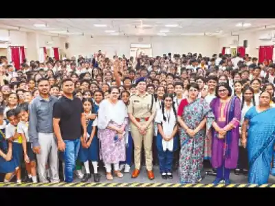 North Zone DCP Conducts Online Safety Awareness Session for Students