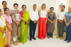 Novartis Global Team Visits Hyderabad’s Thalassemia and Sickle Cell Society (TSCS)