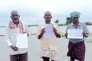 Overflowing Krishna River Submerges Farmers’ Crops; District Officials Remain Unresponsive