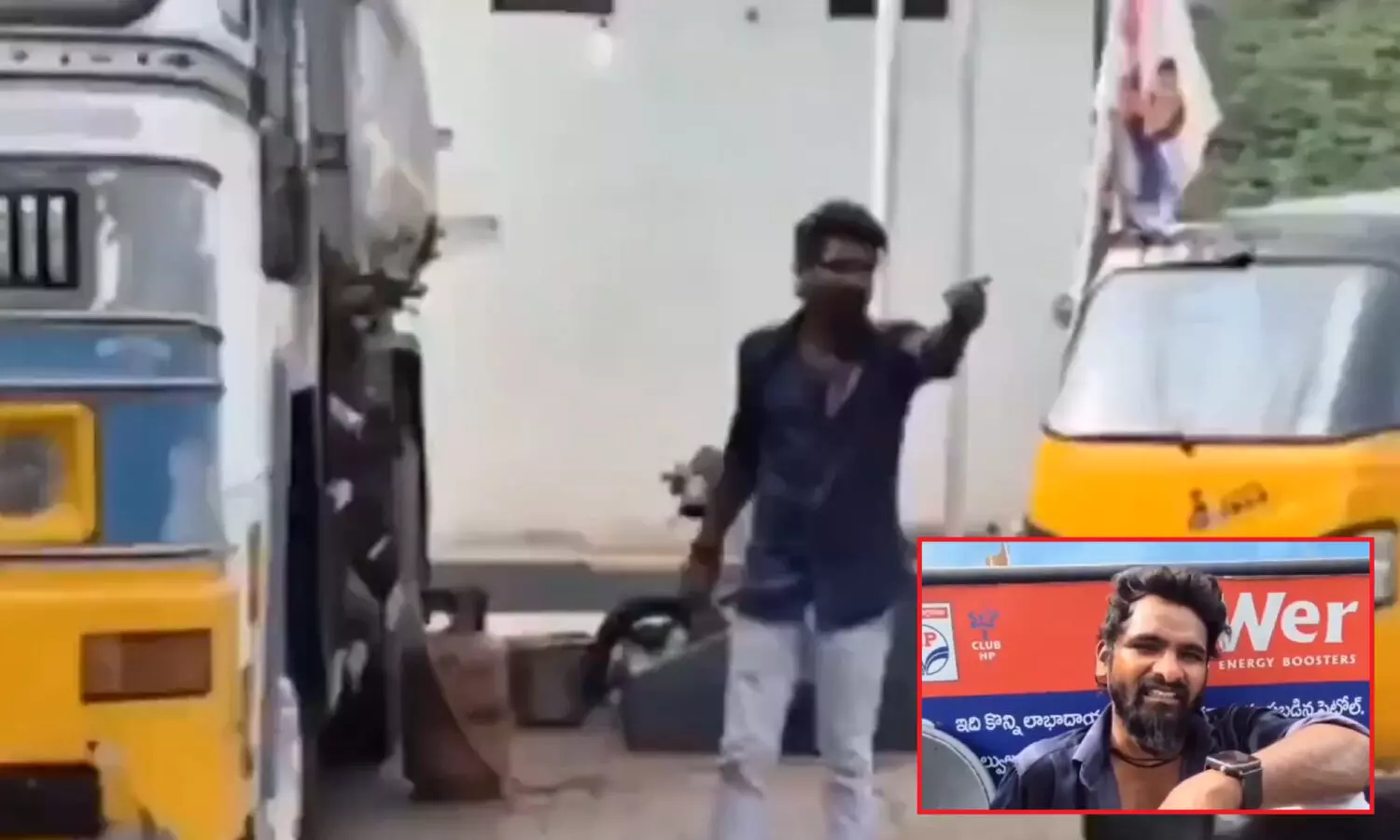 Pawan Kalyan Fan Sparks Chaos at Petrol Station, Threatens to Ignite Fuel Tanker