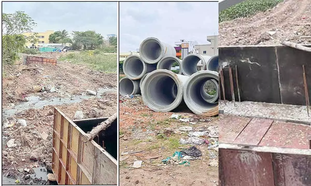 Progress on Anandbagh Lake’s Renovation Moves Slowly