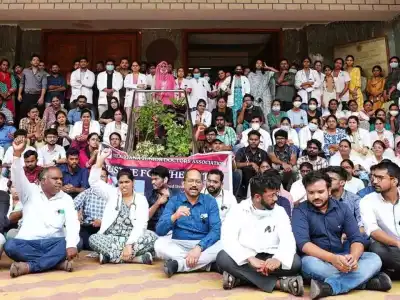Protests Erupt Statewide by Doctors Over Rape and Murder of Kolkata Physician