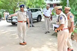 Rachakonda Commissioner Sudhir Babu Evaluates Operations at Ibrahimpatnam Police Station