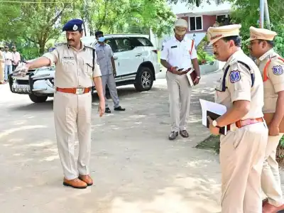 Rachakonda Commissioner Sudhir Babu Evaluates Operations at Ibrahimpatnam Police Station