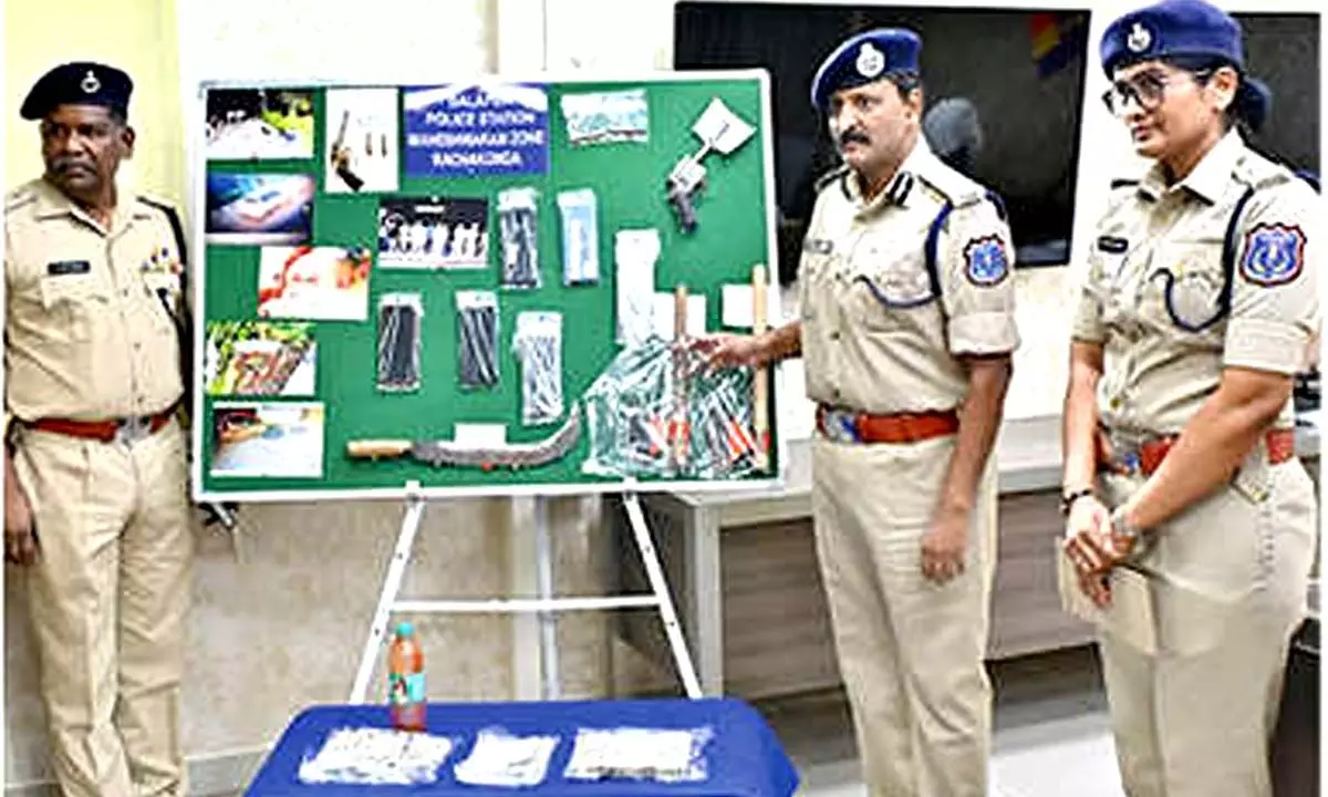 Rachakonda Police Arrest Eight Suspects in Connection with Rowdy-Sheeter’s Murder