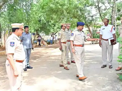 Rachakonda Police Commissioner Conducts Inspections of Local Stations