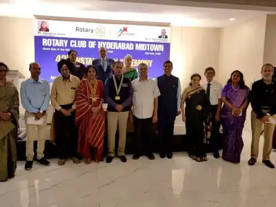Rotary Club of Hyderabad Midtown Celebrates 42nd Installation Ceremony