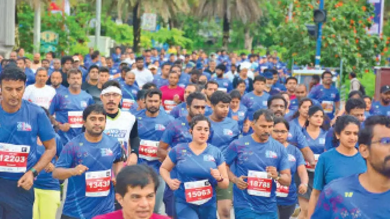 Runners’ Enthusiasm Shines at NMDC Hyderabad Marathon