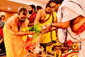 Shri Vidya Koti Kumkum Archana Mahayagna Concludes at Skandagiri Matha