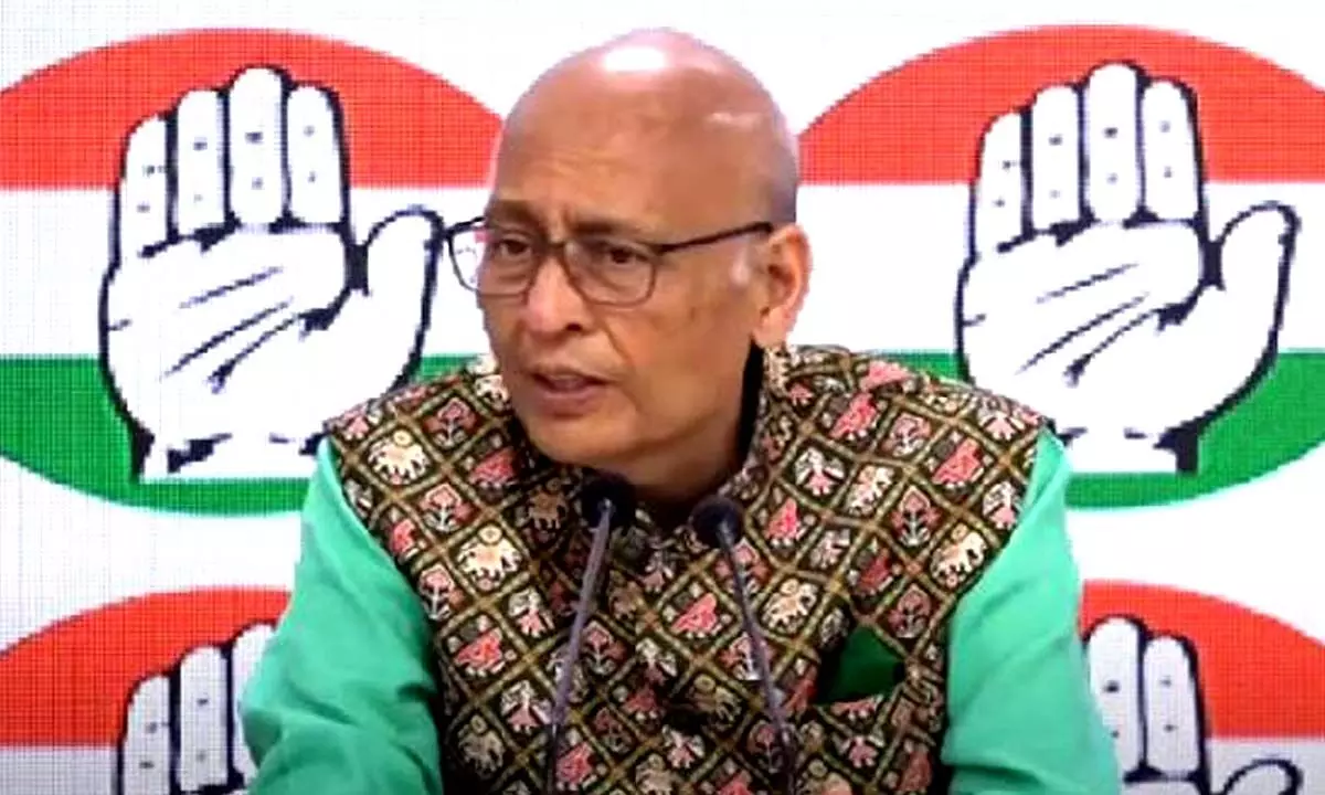 Singhvi Selected as Congress’s Rajya Sabha Candidate from Telangana
