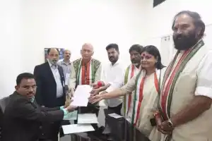 Singhvi Submits Nomination for Rajya Sabha By-Election