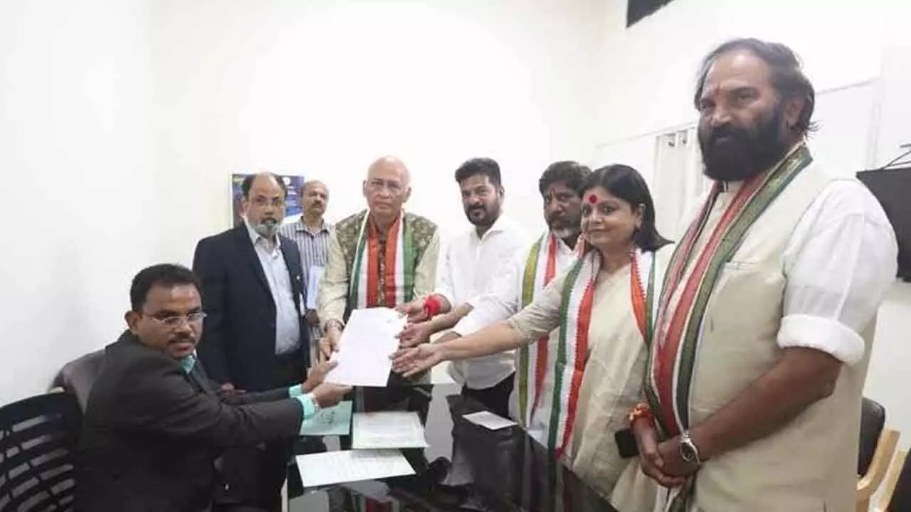 Singhvi Submits Nomination for Rajya Sabha By-Election