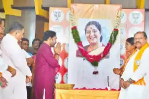 Telangana BJP Honors Sushma Swaraj with Heartfelt Tributes