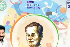 Telangana CM Revanth Reddy Sends Greetings on National Sports Day