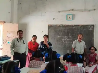 Vision Screenings Conducted for Kasturba School Students