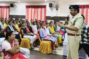 Women’s Safety and Cybercrime Prevention Awareness Program Conducted at Government Women’s Degree College in Wanaparthy District