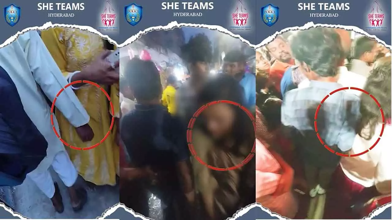 996 Arrested for Misconduct During Ganesh Festival in Hyderabad, Thanks to SHE Teams’ Efforts