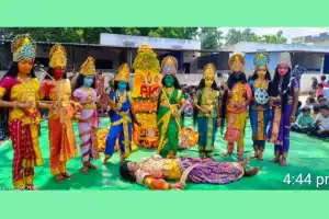 Akshara High School Hosts Grand Dussehra and Bathukamma Celebrations: Honoring Culture and the Triumph of Good Over Evil